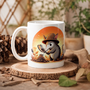 Tasse fantaisiste Aardvark pour les amoureux des a