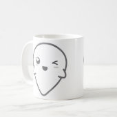 Tasse fantôme clin d'œil Kawaii (Devant gauche)