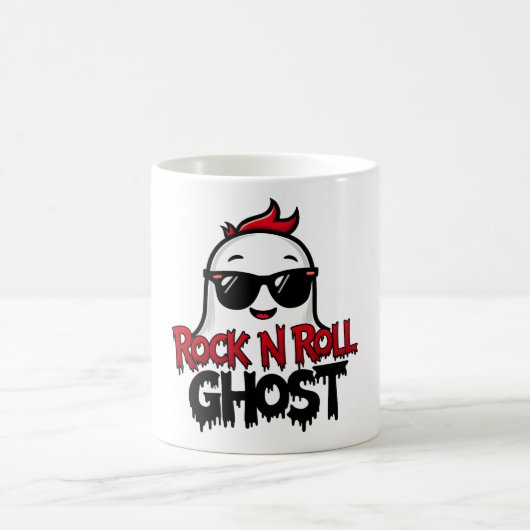 Tasse Fantôme Rock N Roll, Graphique Amusant pour (Centre)
