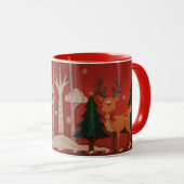 Tasse faon de Noël (Devant droit)