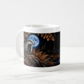 Tasse faune Moonlit Badger Scratchboard (Devant gauche)