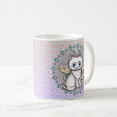 Tasse Fée Chat Blanc (Devant droit)