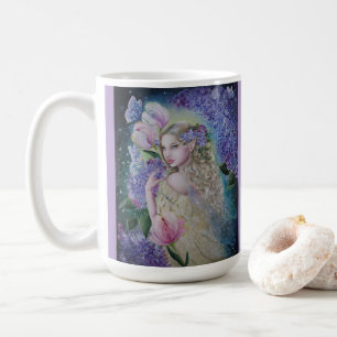 Tasse fée lilas