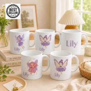tasse fée personnalisée pour filles