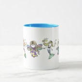 Tasse Fée Sirène Mignonne et Ange (Centre)