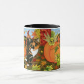 Tasse féerique d'art d'automne d'automne de (Centre)
