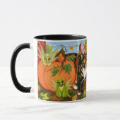 Tasse féerique d'art d'automne d'automne de (Gauche)