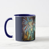 Tasse féerique de sauge blanche faisant face à (Gauche)