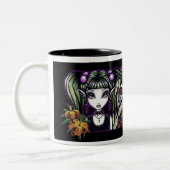 Tasse féerique d'imaginaire tatouée par punk (Gauche)