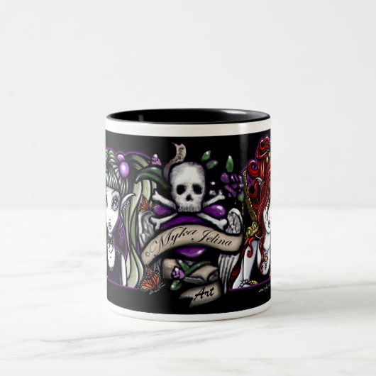 Tasse féerique d'imaginaire tatouée par punk (Centre)