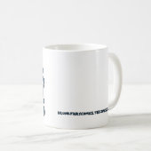 Tasse féerique ivre de fonctionnaire de bandes (Devant droit)