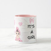 Tasse Félicitations C'est une Bébé Fille (Centre)