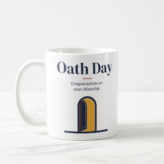 Tasse Félicitations Citoyenneté Jour de Serment