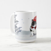 Tasse : Felix, le minou, en janvier (Devant gauche)