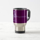 Tasse femelle personnalisable de programmeur de (Devant droit)