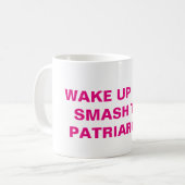 Tasse féministe drôle (Devant gauche)