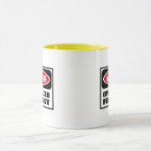 Tasse FÉMINISTE PERSISTANTE d'avertissement (Centre)