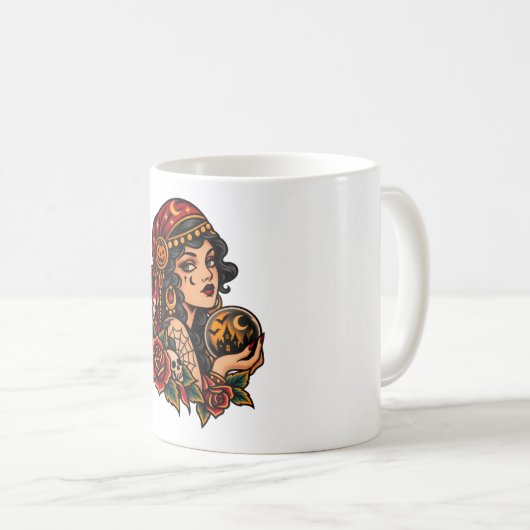 Tasse Femme Gitane (Devant droit)