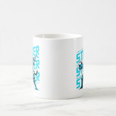 Tasse Féroce Samouraï Chat Buteur (Centre)