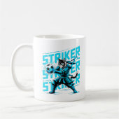 Tasse Féroce Samouraï Chat Buteur (Gauche)