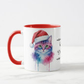 Tasse festive de Noël (Gauche)