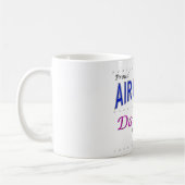 Tasse fière de fille de l'Armée de l'Air (Gauche)