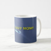 Tasse fière de maman de marine (Devant droit)