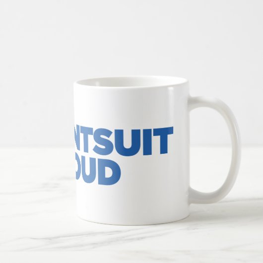 Tasse fière de nation de Pantsuit (Droite)