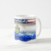 Tasse fière de tante café de marine (Devant droit)
