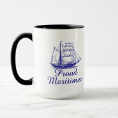 Tasse fière de thé de café de Maritimer la (Gauche)