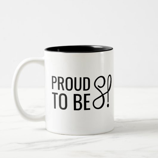 Tasse "fière d'être HSP " (Gauche)