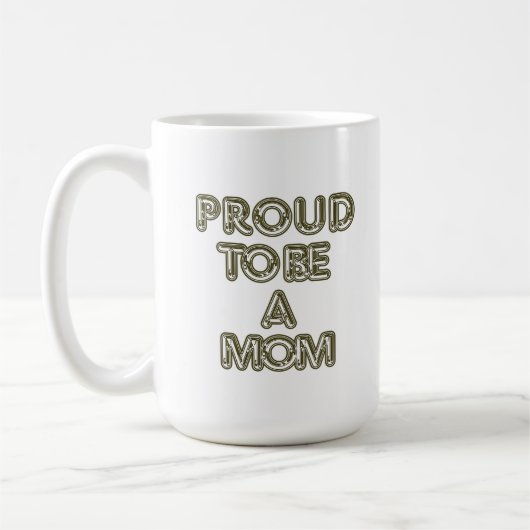 Tasse Fière d'être une maman (Gauche)