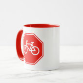 Tassé fietsstop mok (Voorkant links)