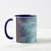Tasse Fille Abstraite avec Cheveux Flottants (Gauche)