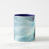 Tasse Fille Abstraite avec Cheveux Flottants (Centre)