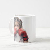 tasse fille boxeur (Devant gauche)