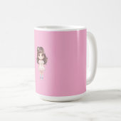 Tasse Fille Chibi Kawaii Mignonne (Devant droit)