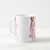 Tasse Fille de Mode Rose (Devant gauche)