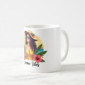 Tasse Fille de Mode Vibe Été Tropical (Devant droit)
