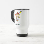 Tasse Fille de Softball (Devant gauche)