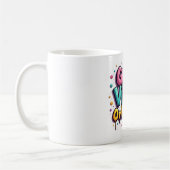 Tasse Fille Good Vibes Only Graffiti (Gauche)