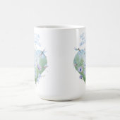 Tasse Fille qui aime les libellules (Centre)