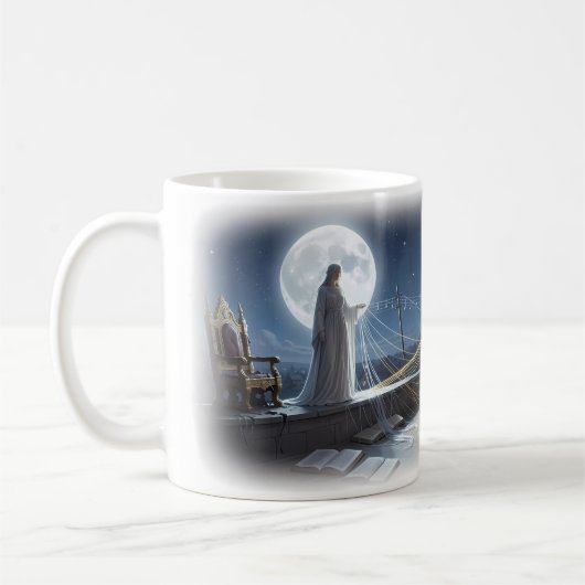 Tasse Fils de Grâce et d'Harmonie au Clair de Lune (Gauche)