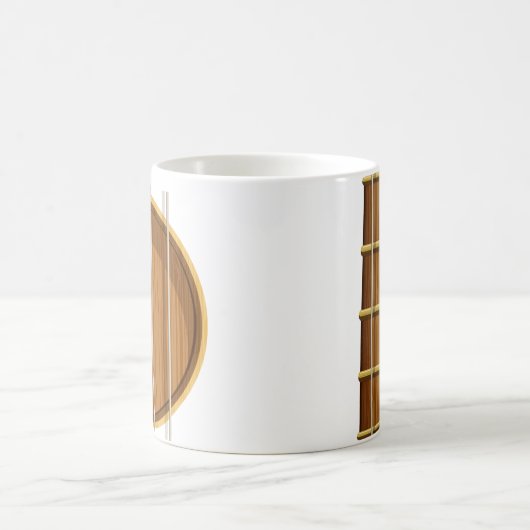 Tasse finale de pratique en matière d'ukulélé (Centre)