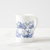 Tasse fine de la Chine (Devant droit)