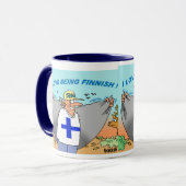 TASSE FINLANDAISE DE SUOMI %PIPE% SUOMALAINEN (Devant gauche)