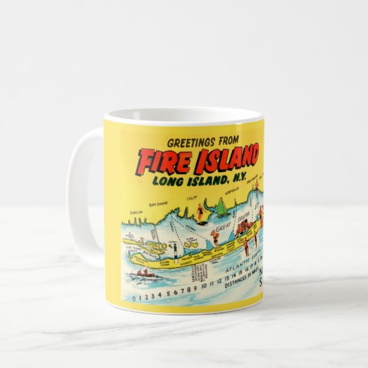 Tasse Fire Island (Devant gauche)