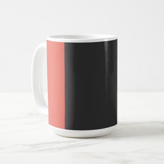 Tasse Fire Opal + Charbon personnalisable (Devant gauche)