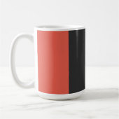 Tasse Fire Opal + Charbon personnalisable (Gauche)