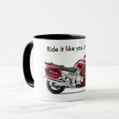 Tasse FJR1300 (Devant gauche)